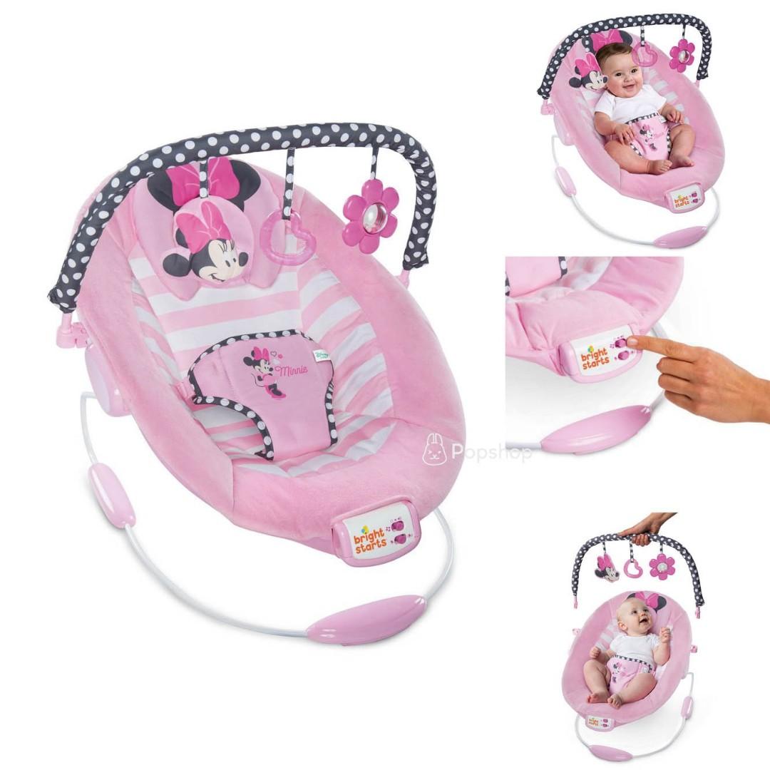 Minnie mouse blushing bows bouncer outlet