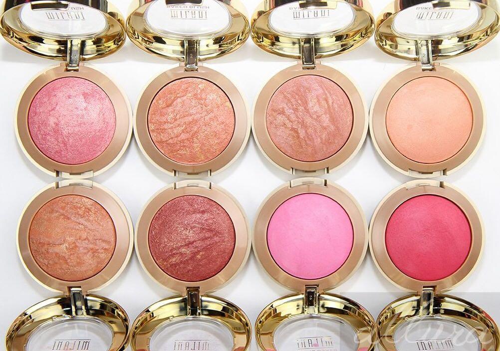 Instock Milani Baked Blush In 01 Dolce Pink 02 Rose D Oro 03 Berry Amore 05 Luminoso 08 Corallina Health Beauty Makeup On Carousell