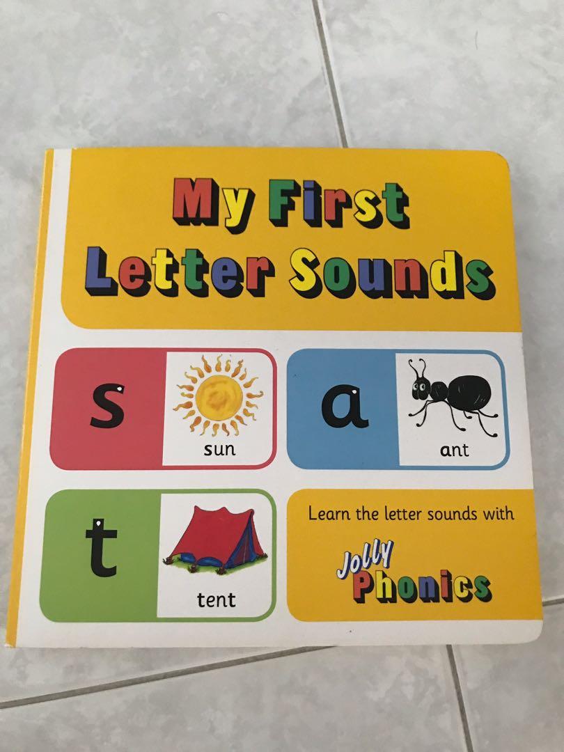 Jolly Phonic My First Letter Sound Books Stationery Children S Books On Carousell