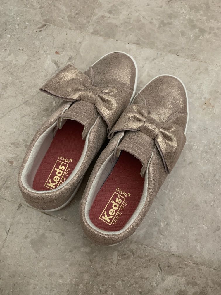 keds ace bow leather