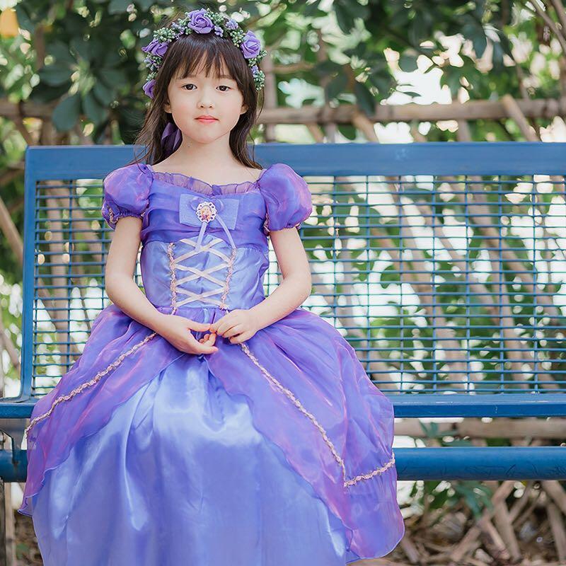 Rapunzel tutu birthday outfit top