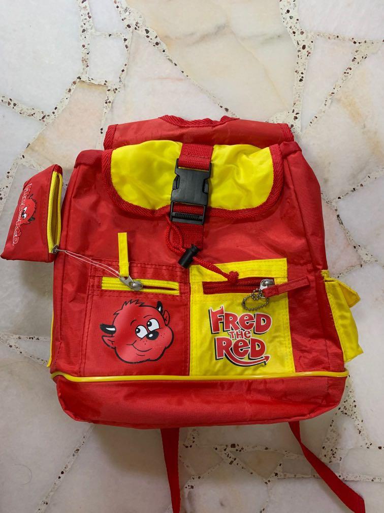 Manchester United Kids School Bag Preschool Babies Kids Strollers Bags Carriers On Carousell