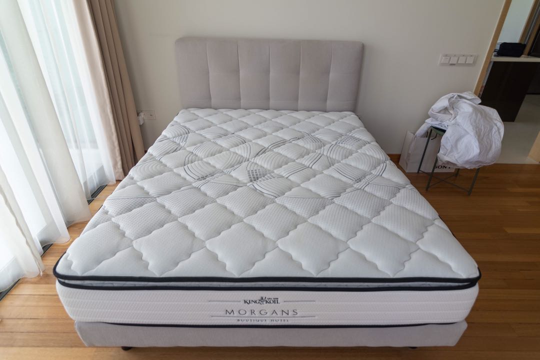 King Koil Queen Mattress Base And, King Koil Spring Bed Set