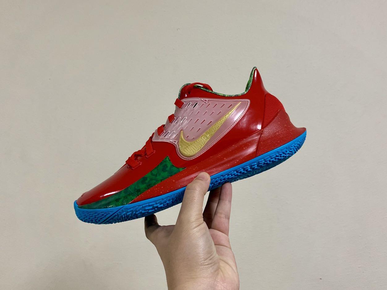 nike kyrie 2 low spongebob mr krabs mens stores