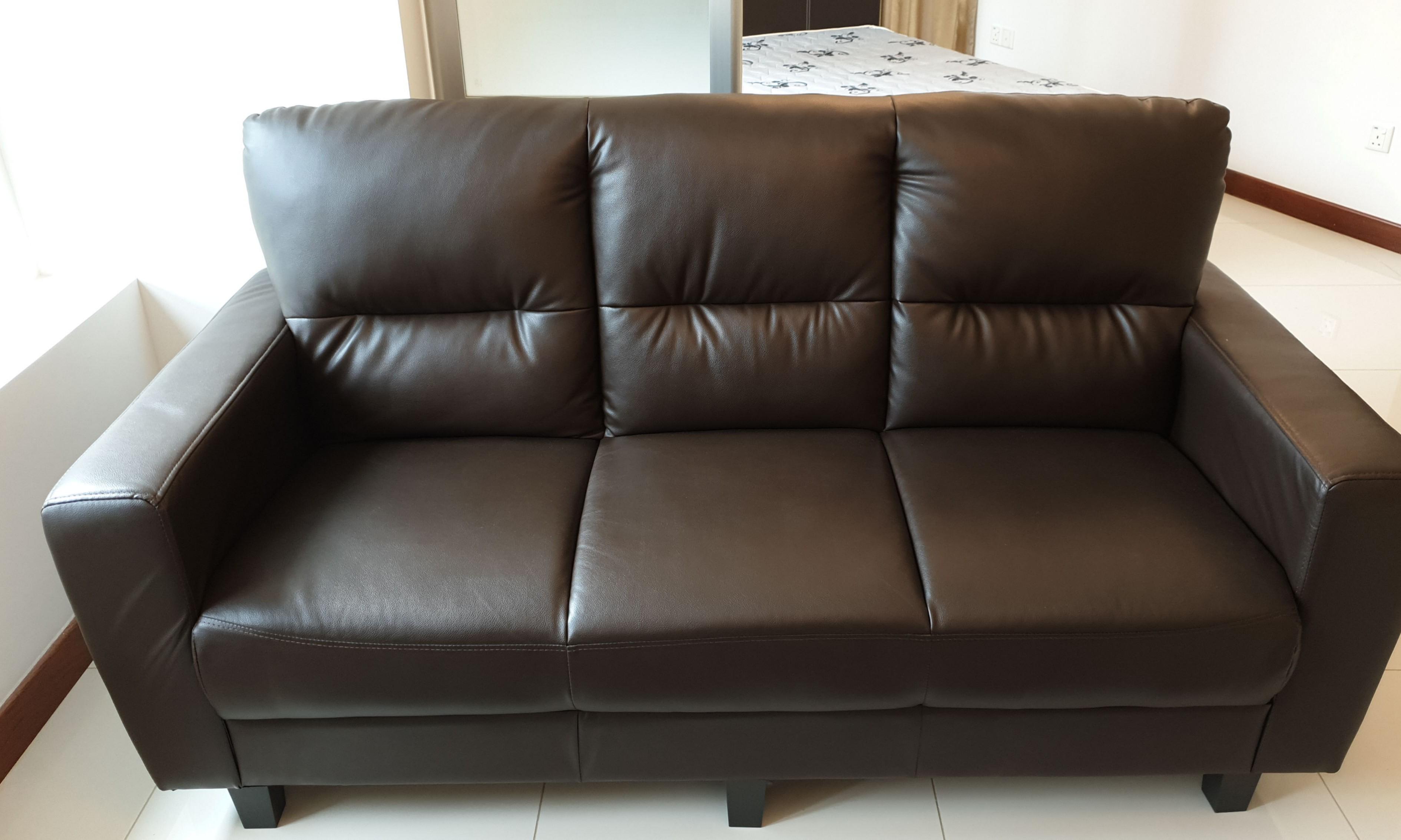artificial leather sofa