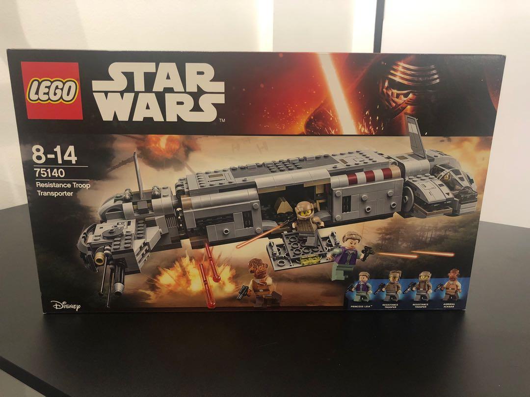 lego star wars resistance troop transporter