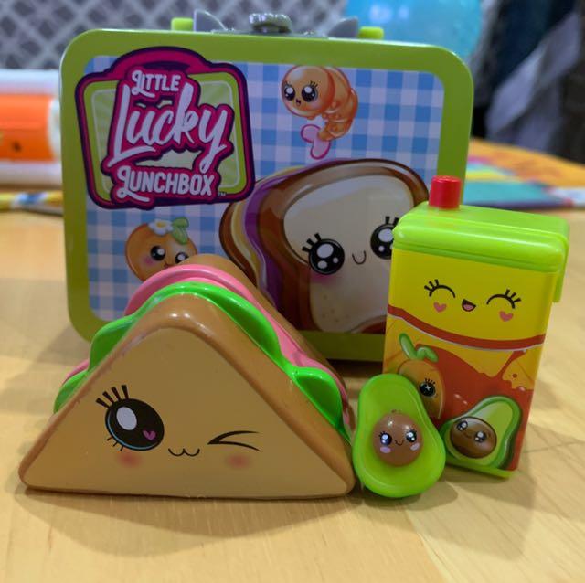 little lucky lunchbox toy