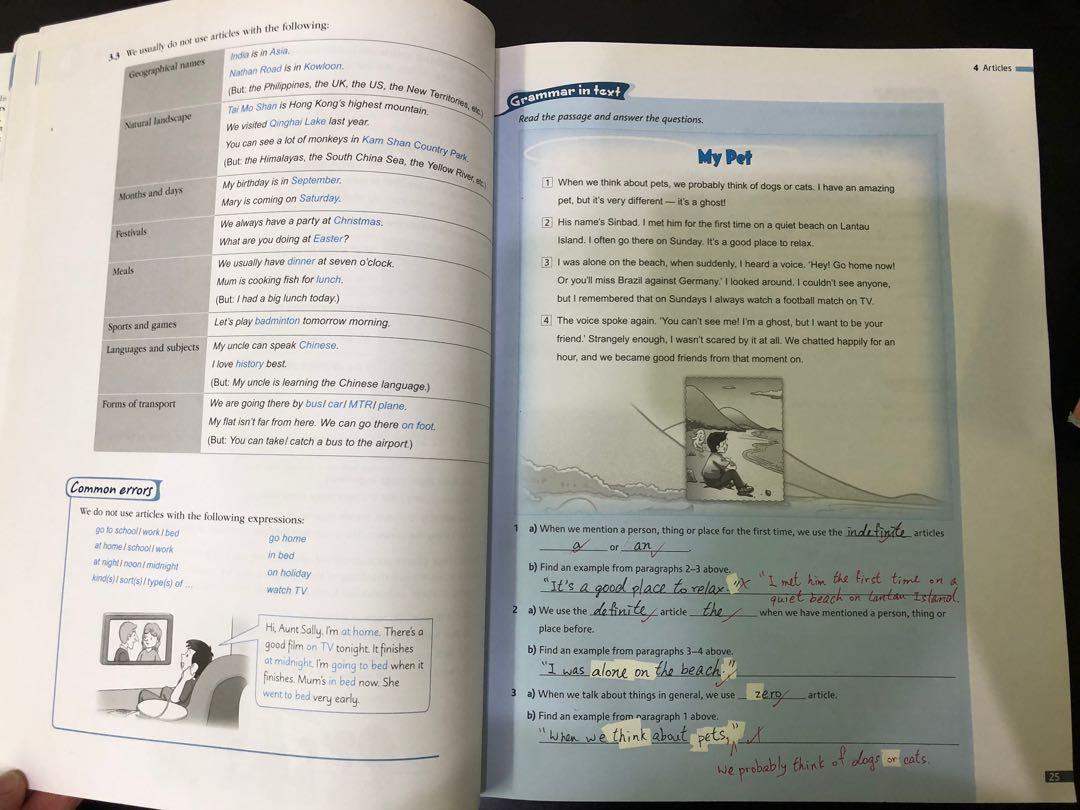 Longman English EDGE Grammar JS1, 教科書 - Carousell