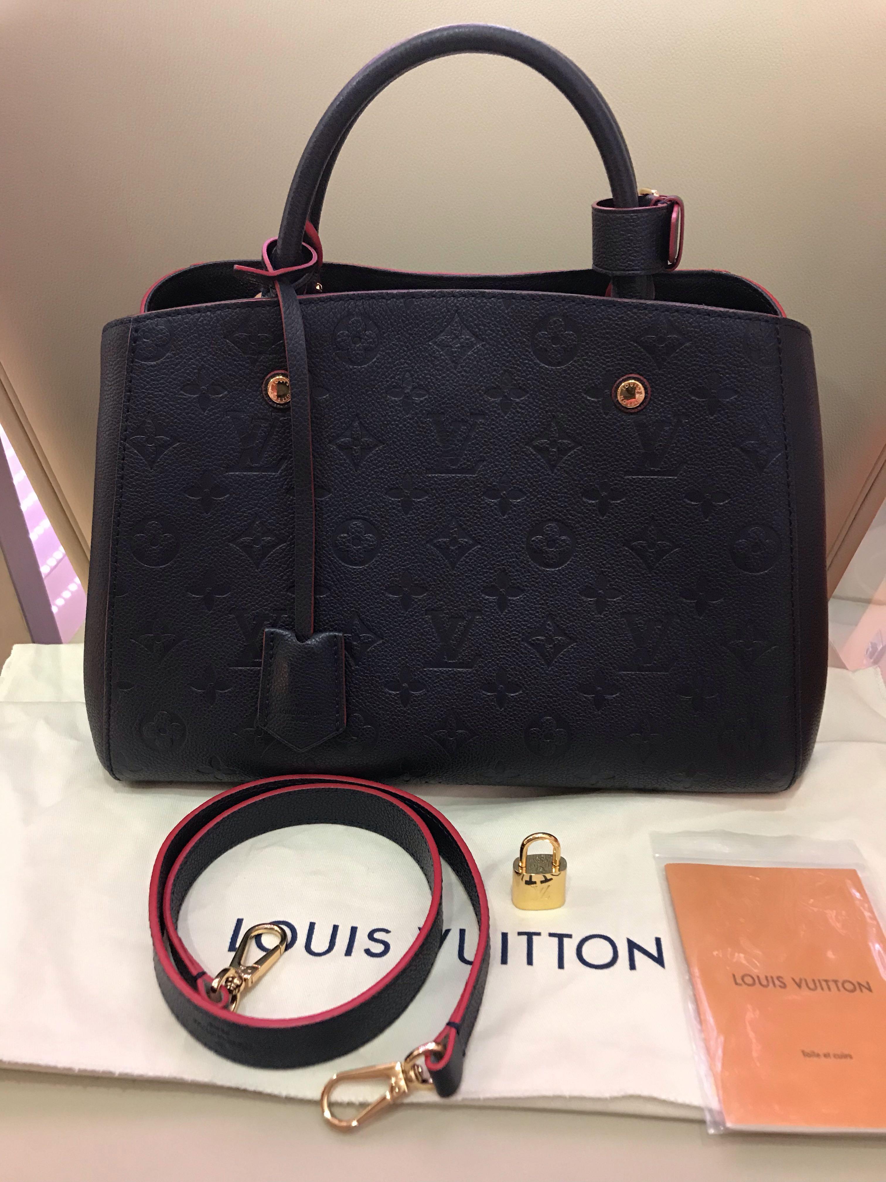 Louis Vuitton Montaigne MM, Luxury, Bags & Wallets on Carousell