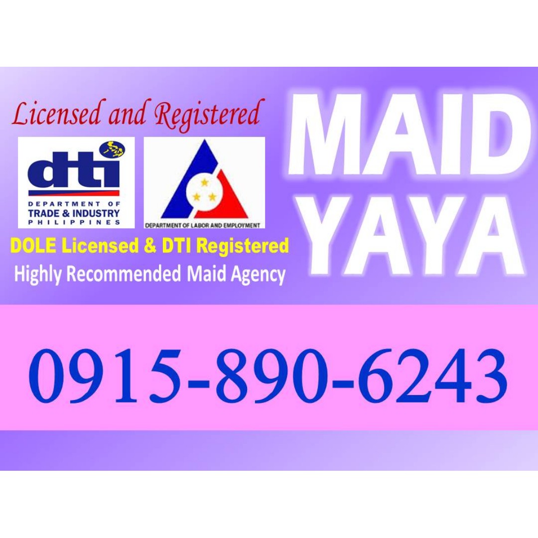 Maids Agency Maid Yaya Kasambahay