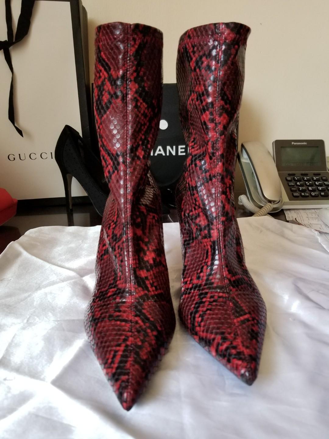 Mango Snake Effect Boots