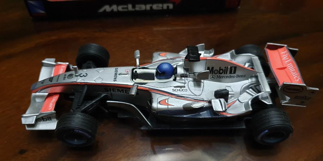 McLaren F1 Racing Car (Category: Vehicle & Diecast Models) located in Muntinlupa City. Submitted by mark_vector (Listing ID 249220322, Image 2). Description: BiB condition Battery operated. Untested Made of high quality plastic material. 1/24 scale Car Model driven by Kimi Raikkonen Meet up locations in Alabang Festival Mall snd Binan areas only..