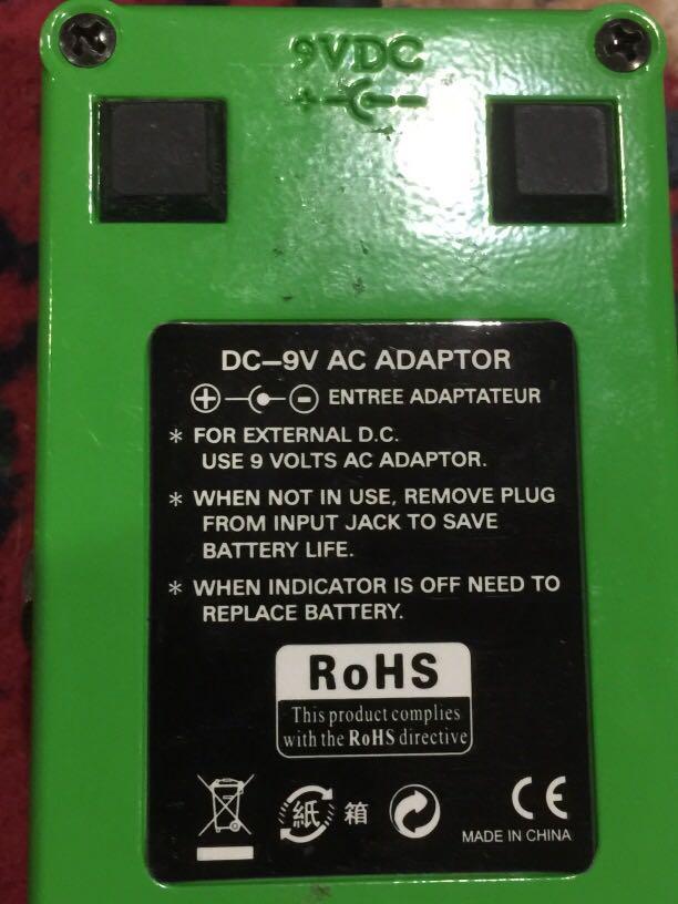 Modtone Speedbox (Category: Music Accessories) located in Singapore. Submitted by trisaddy_8cafe (Listing ID 249244299, Image 2). Description: Used pedal kept for quite sometime as spare pedal Mint, 9/10 If purchase package with biyang 9V power adaptor - additional $15. So total for both package items will be $60 In working condition Test & deal at my place.