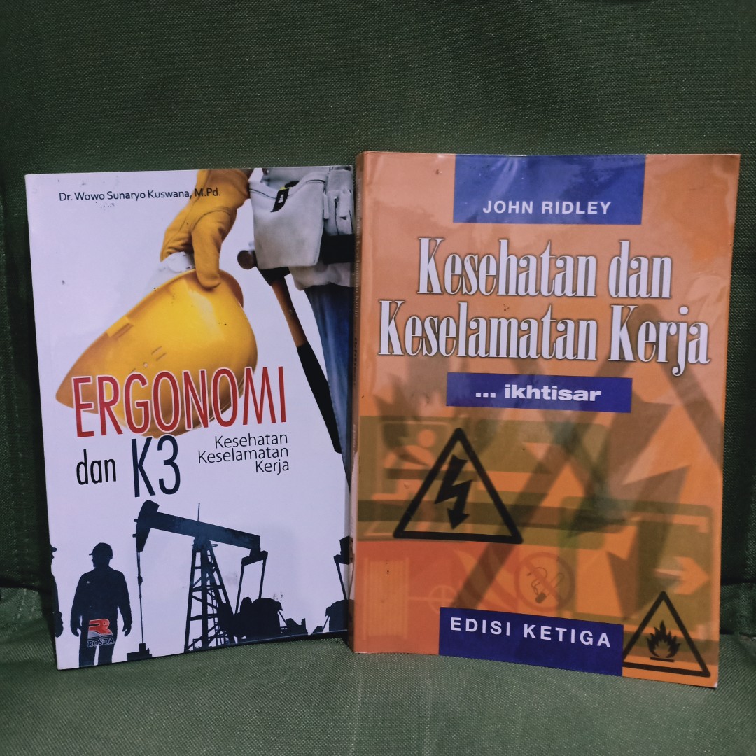 New Buku Keselamatan Dan Kesehatan Kerja K3 Dan Ergonomi Wowo Sunaryo Buku Alat Tulis Buku Pelajaran Di Carousell