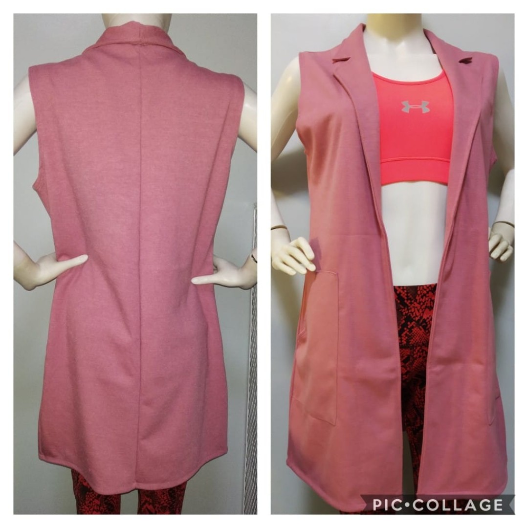 long blazer cardigan