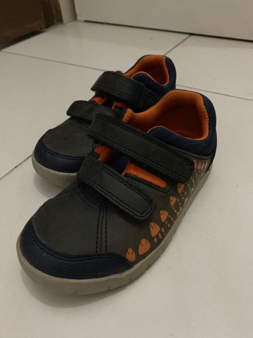 Original clarks leather boy shoes, Babies & Kids, Babies & Kids Fashion
