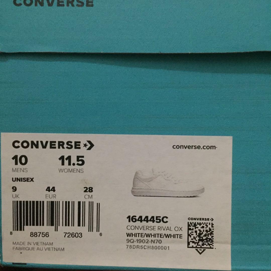 original Converse Rival Ox white
