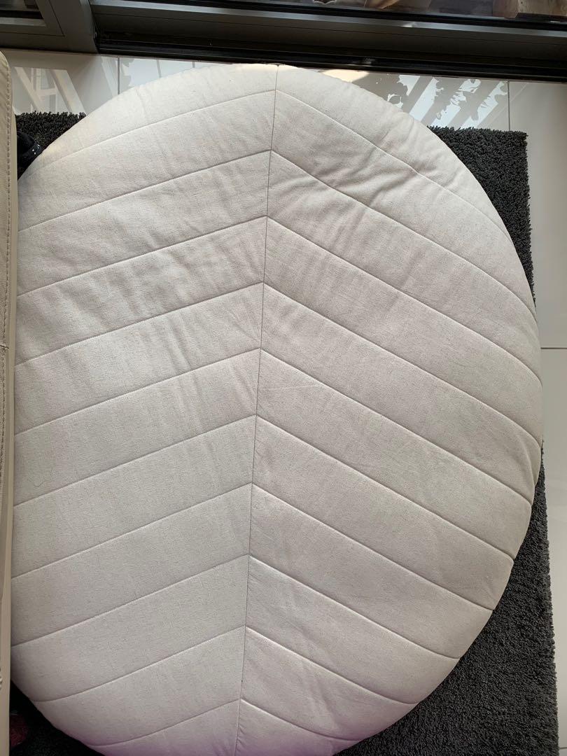 Oval Shape Floor Cushion From Ikea Furniture Others On Carousell