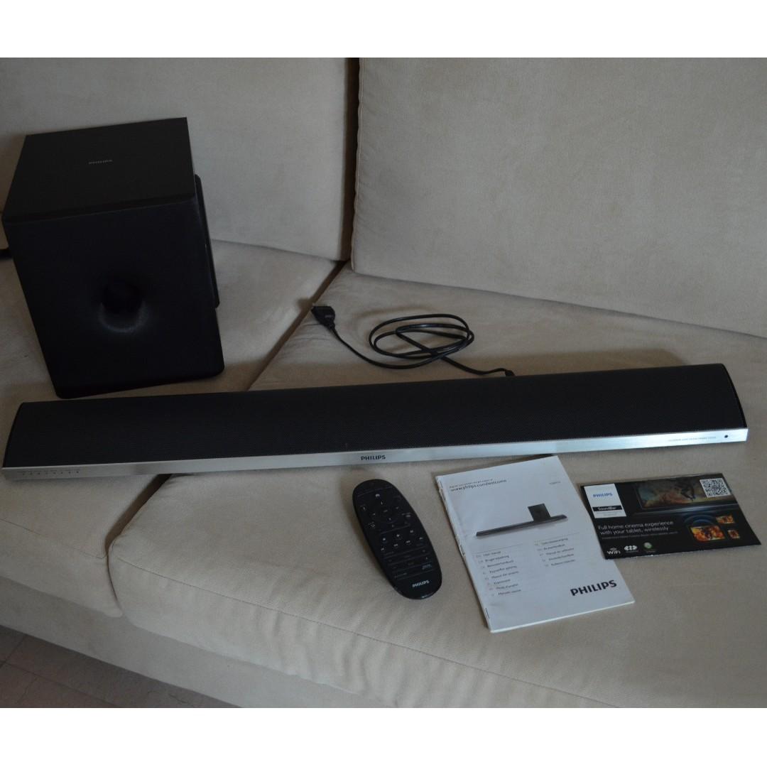 PHILIPS SOUNDBAR HOME CINEMA SPEAKERS CSS5123 12
