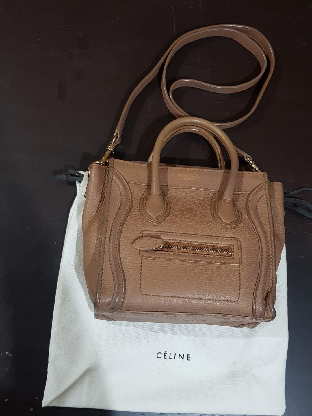 Preloved Celine Nano (Category: Purses & Pouches) located in Quezon City. Submitted by markapandanan (Listing ID 249213109, Image 2). Description: .