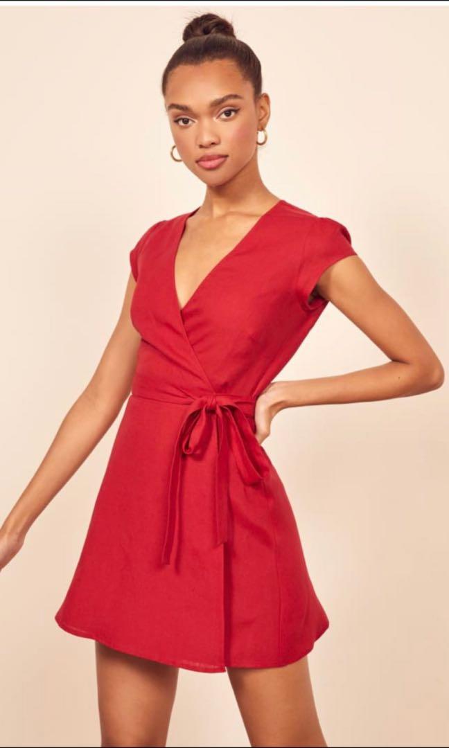 Reformation rodin dress top