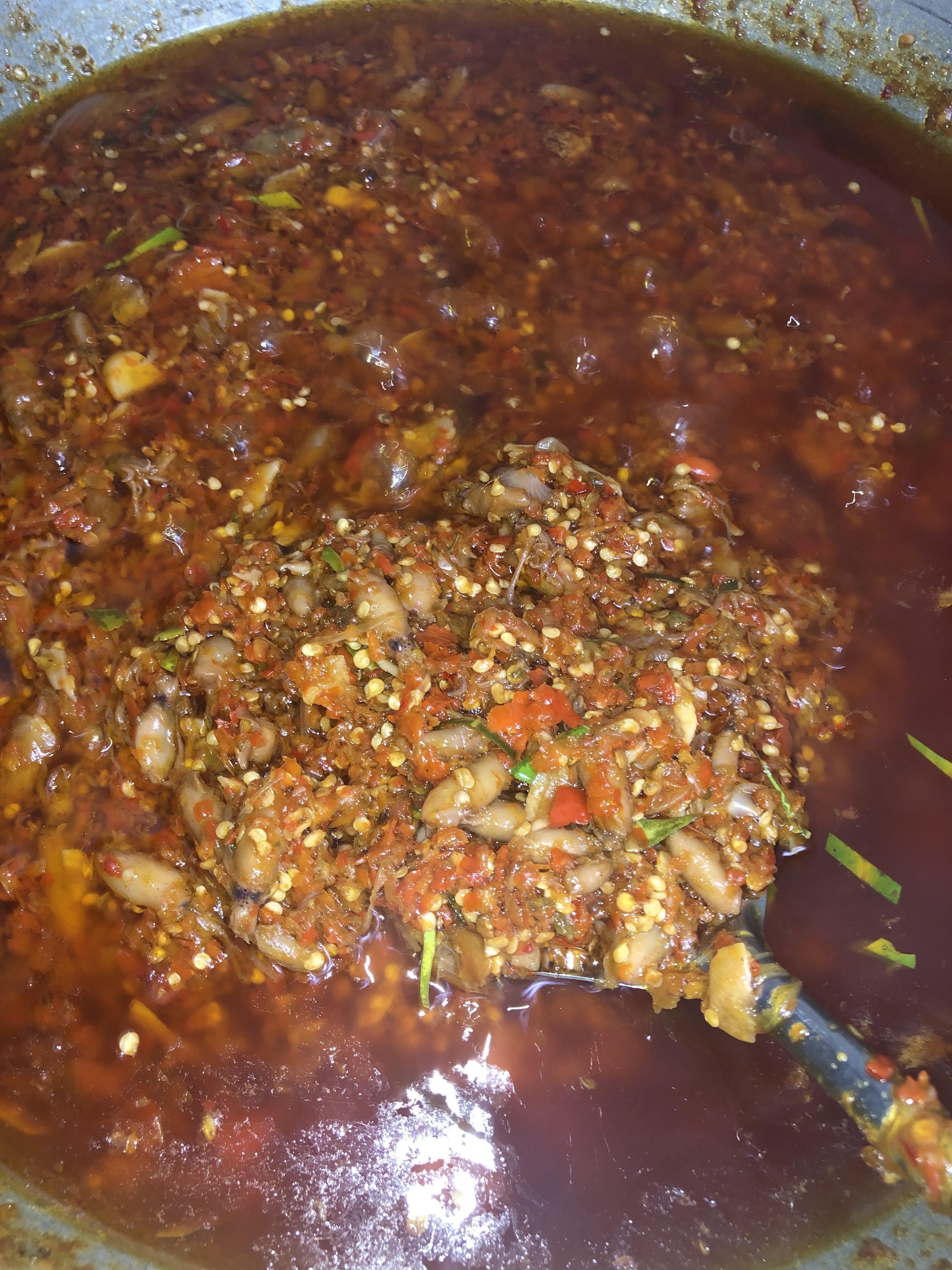 Sambel Baby Cumi Bandung Makanan Minuman Makanan Instan Di Carousell