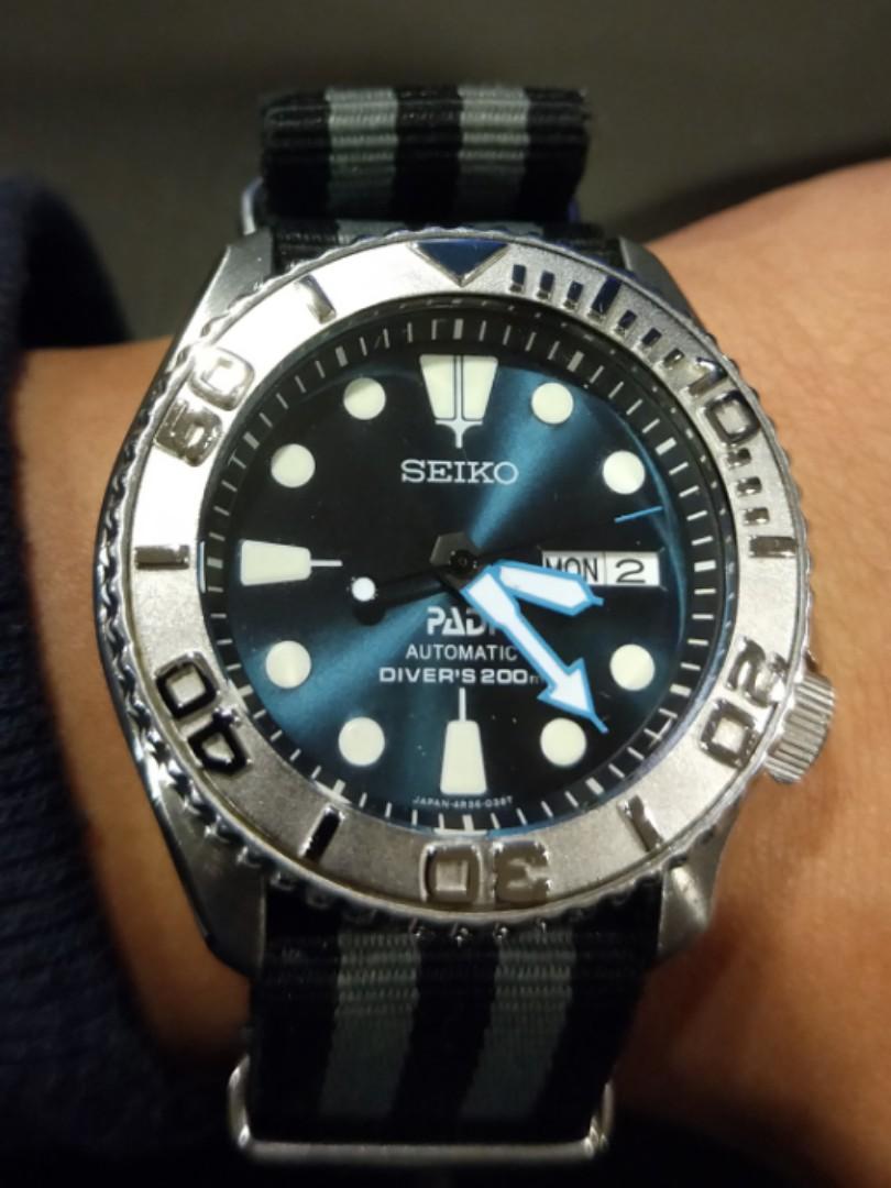 Seiko skx 2025 sunburst dial
