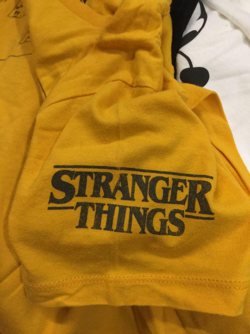 yellow stranger things hoodie