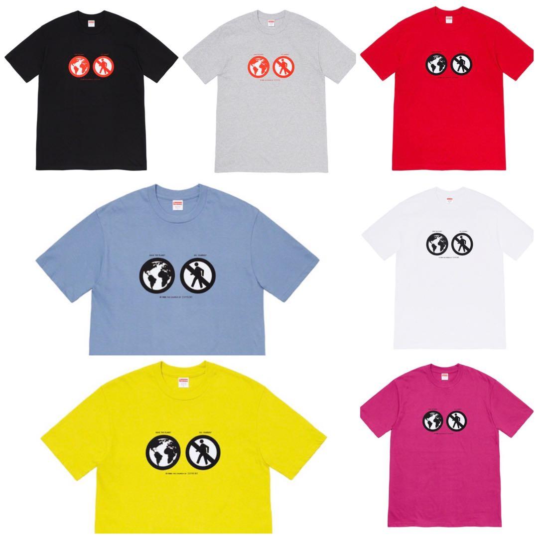supreme save the planet tee