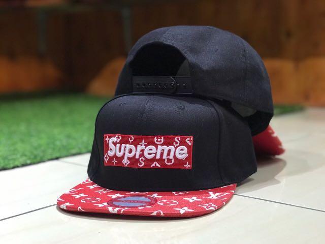 Supreme x LV cap 💯 authentic, Men's Fashion, Watches & Accessories, Cap &  Hats on Carousell