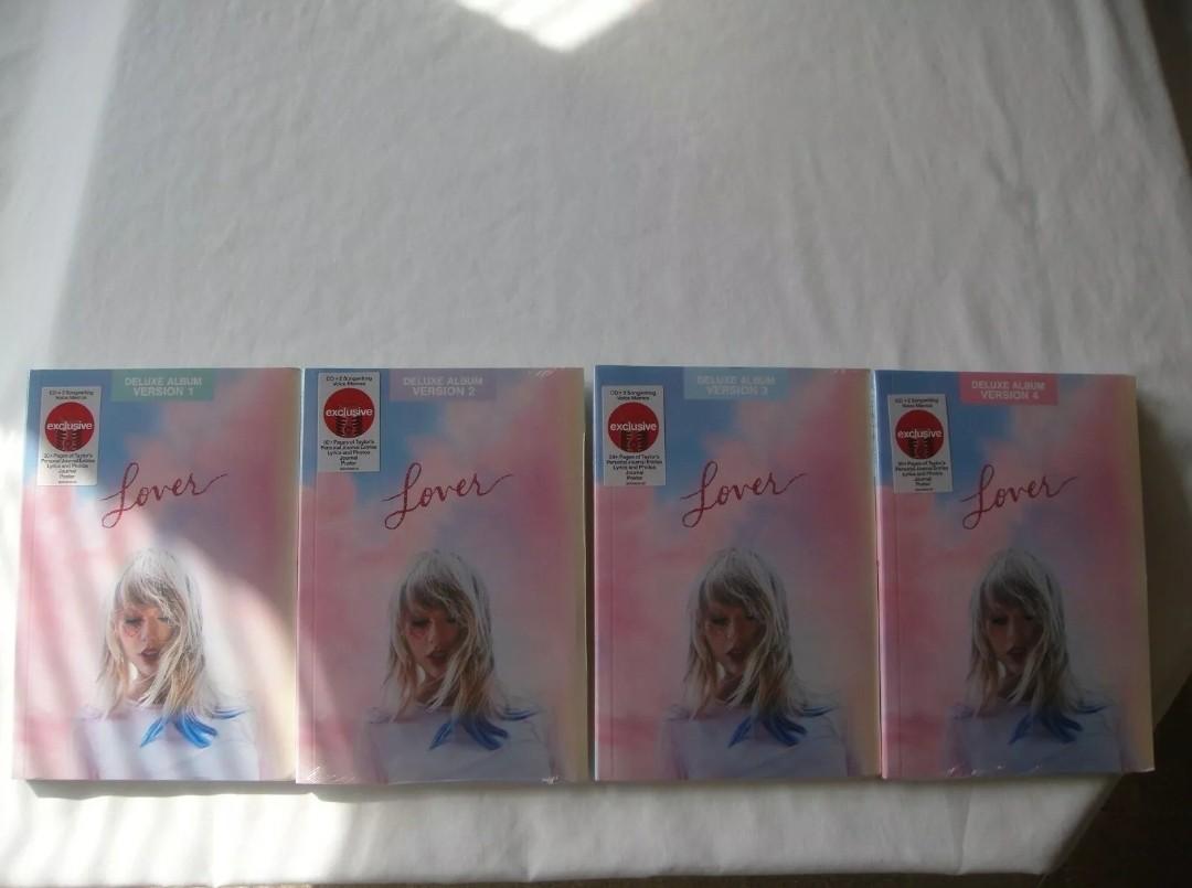 Taylor Swift Lover Deluxe Album Bundle Music Media Cds