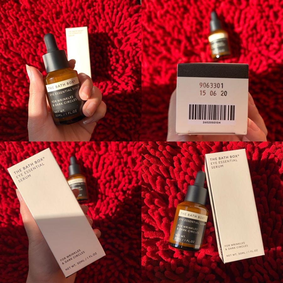 the bath box eye essential serum