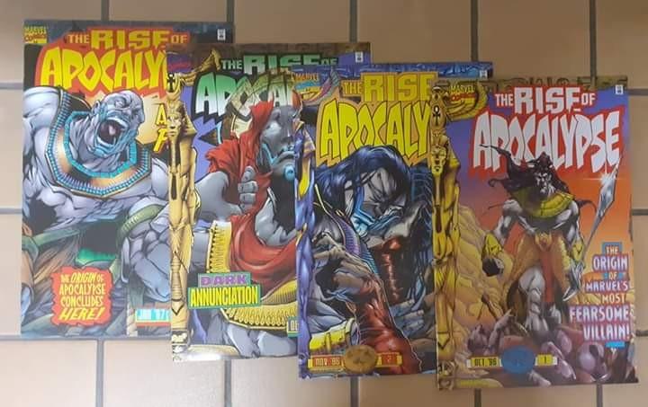 The Rise Of Apocalypse - Issue 1,2,3,4 ( Adam Polina - Cover Art ...