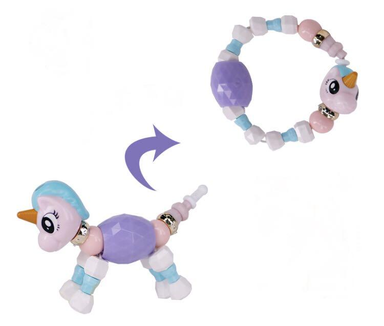 unicorn twist bracelet