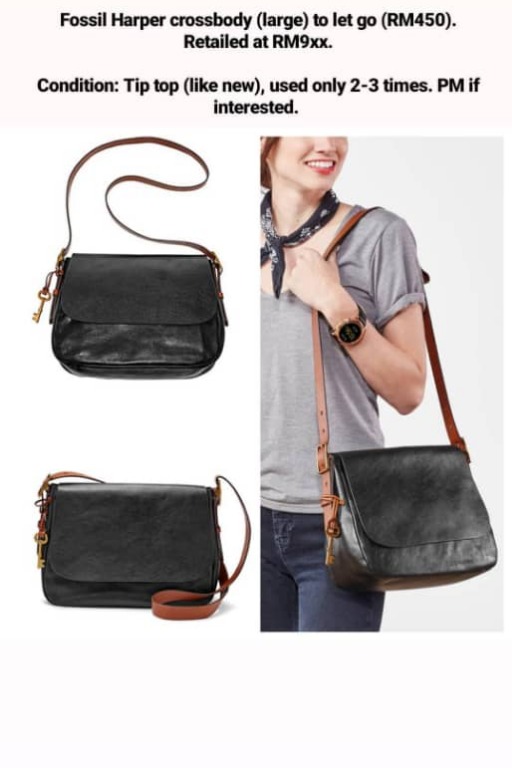 Fossil sales harper large