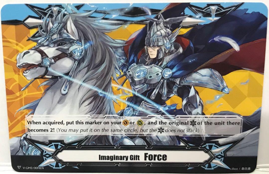 Vanguard Card Imaginary Gift Force Ii V Gm2 0014en Hobbies Toys Toys Games On Carousell
