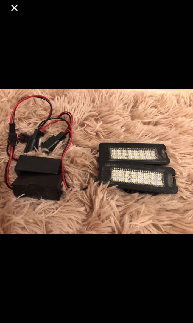 Volkswagen mk6 golf gti number plate led light, Car Accessories