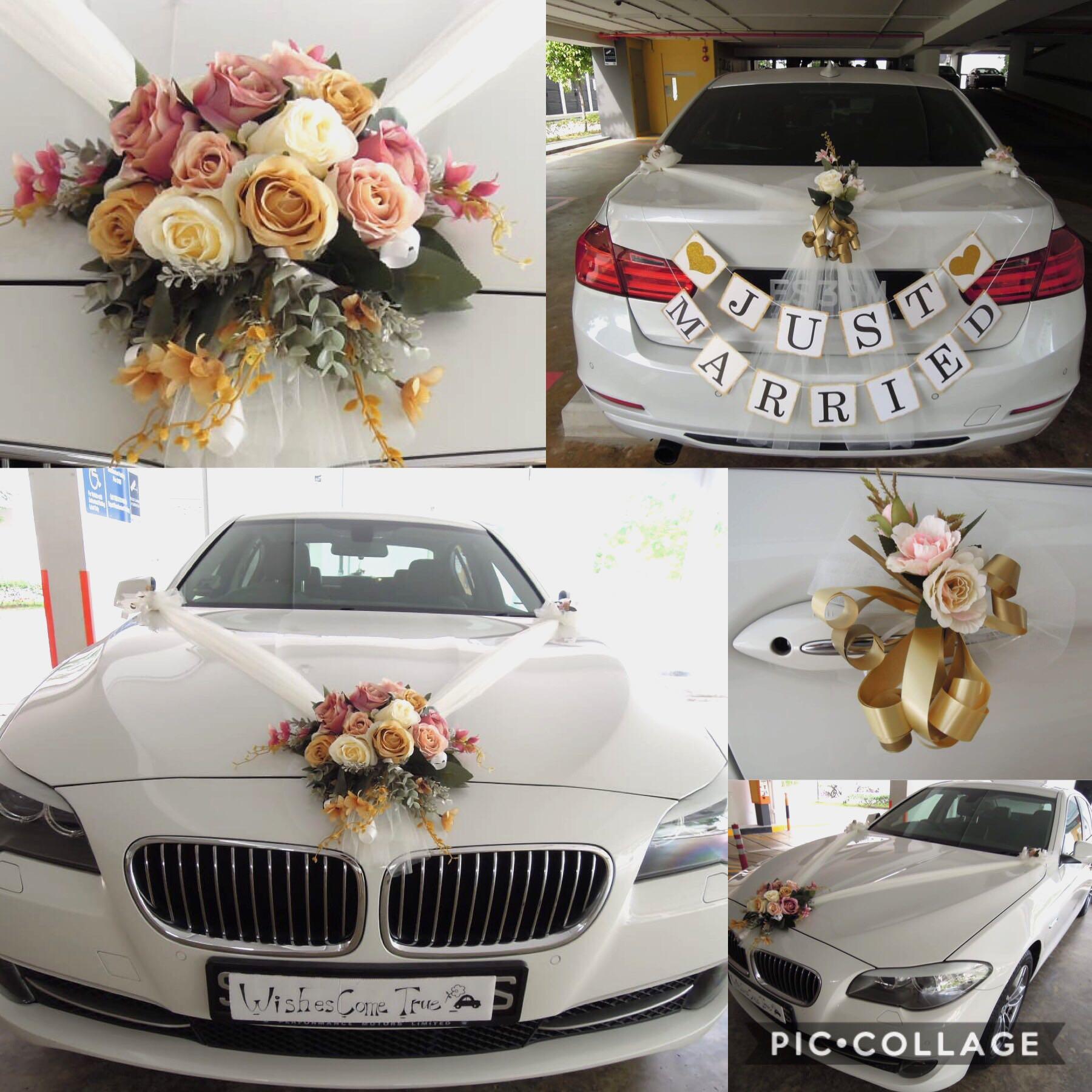 Wedding car decoration ideas that you can use for your marriage