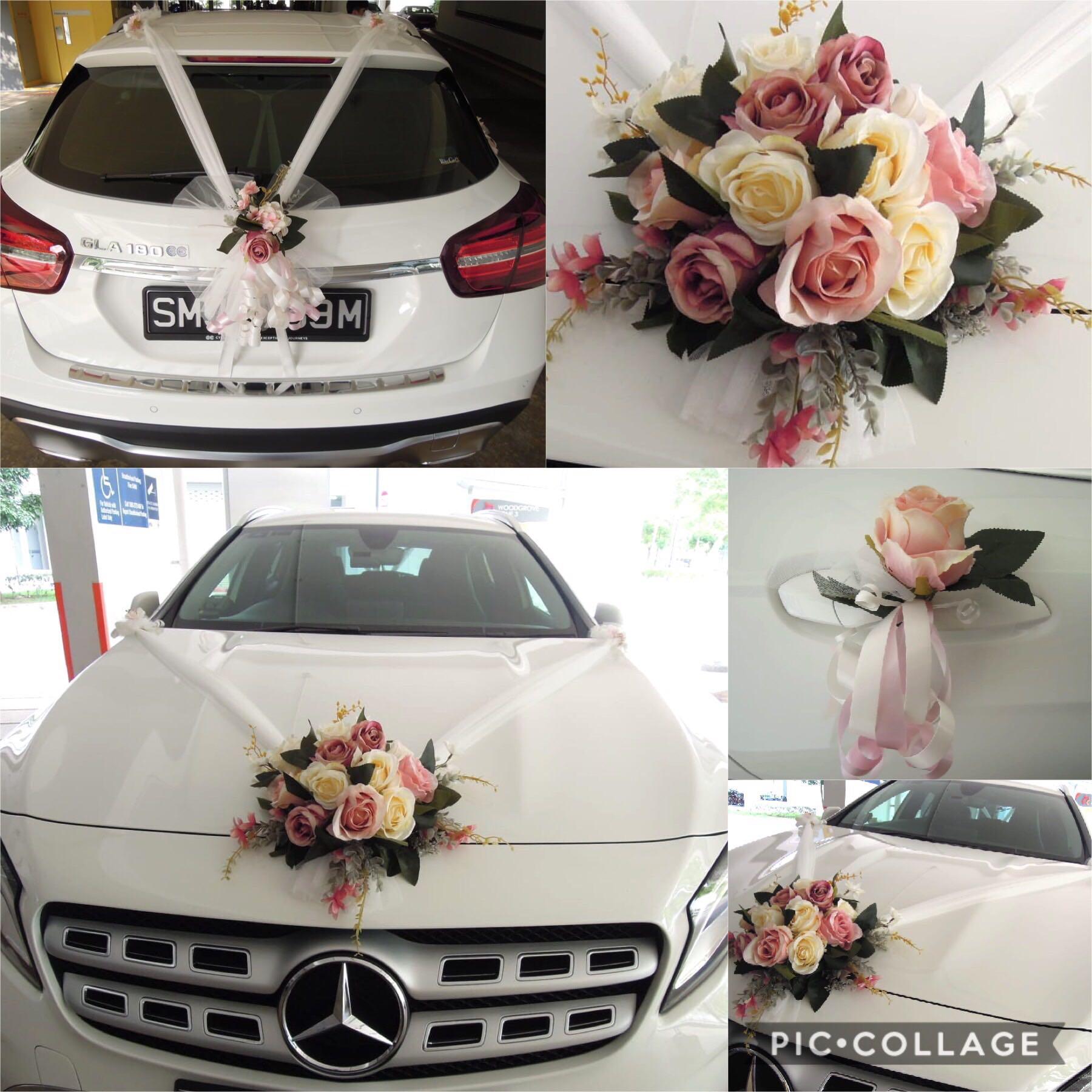 Wedding Car Decoration Wedding Car Deco Wedding Car Decor