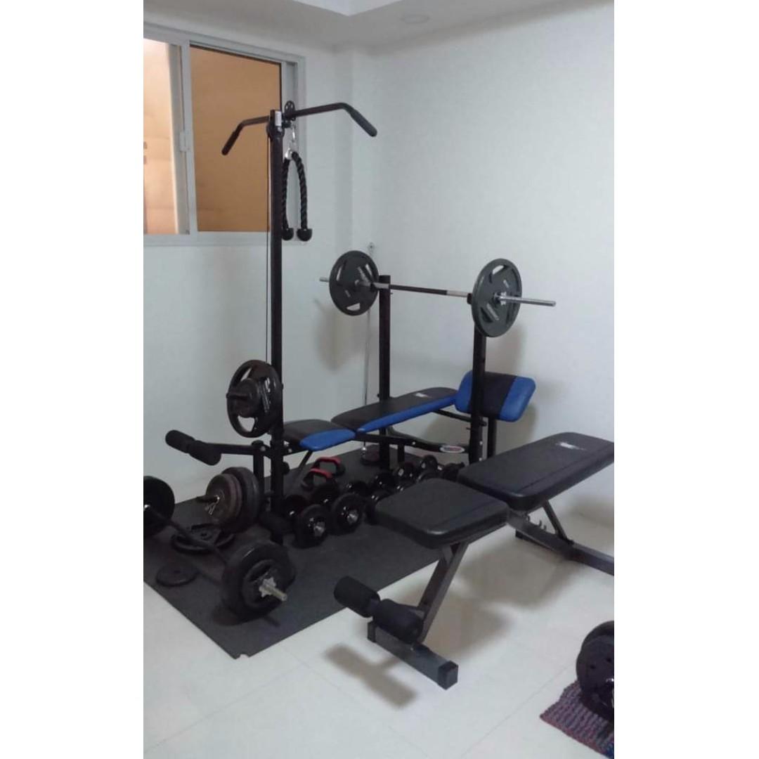 Winnow 203 7 In 1 Weight Bench Sports Exercise And Body Building On Carousell