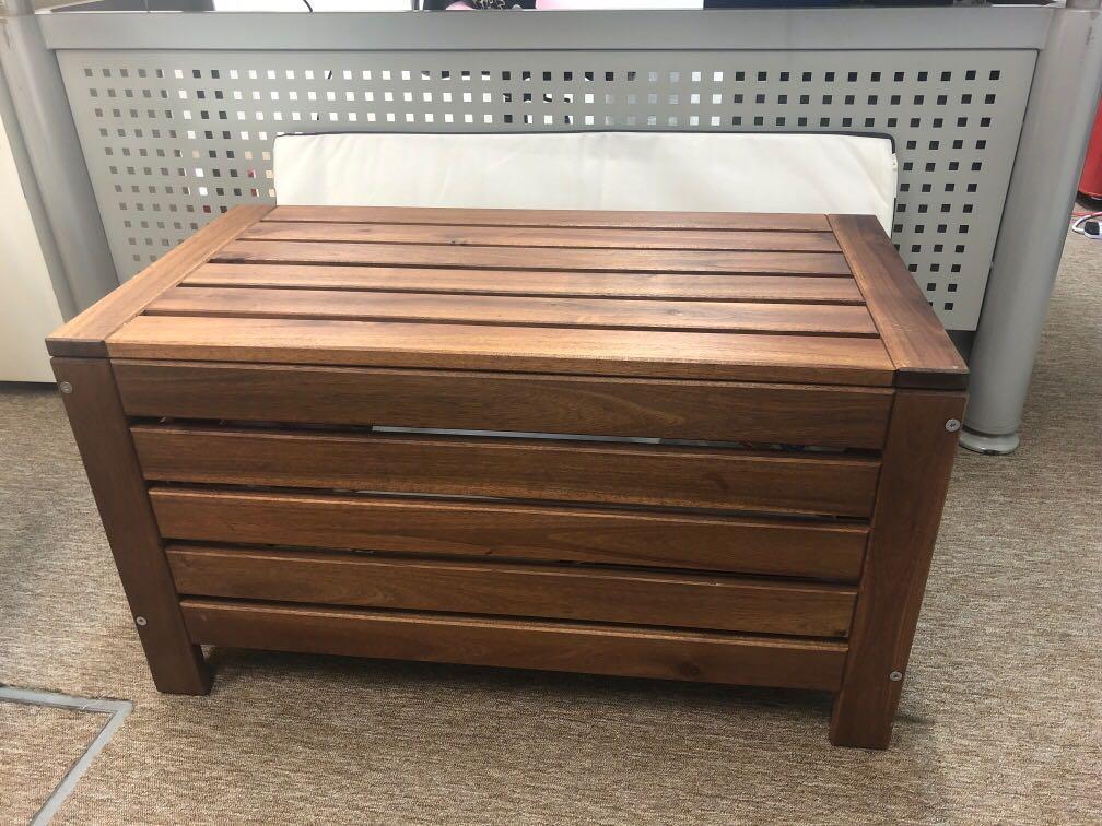 Anko By Kmart Timber Storage Bench stickhealthcare