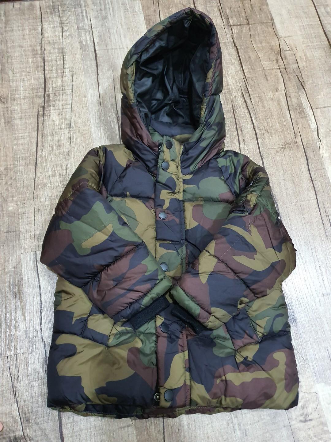 Zara camouflage parka discount