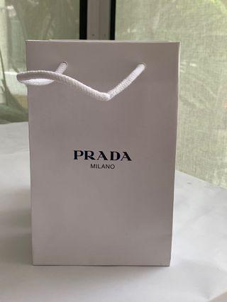 Prada Paper Bag