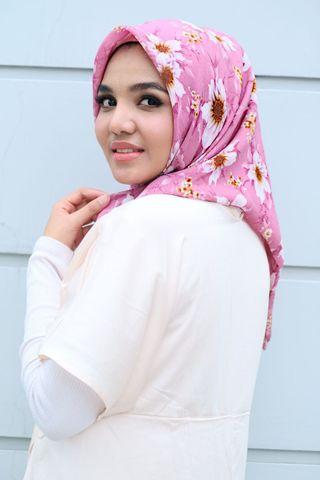 hijab instan flower
