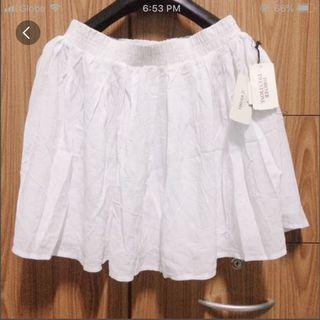 Forever 21 woven pleated skirt