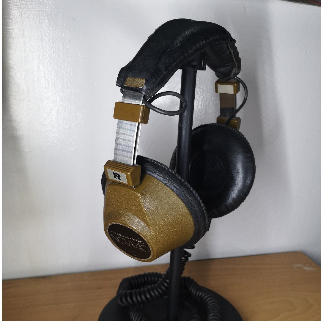 1970's Radio Shack Realistic NOVA 40 HiFi Stereo Headphone, Audio