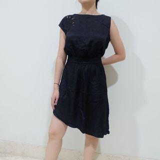 Asymmetric Back Detail Dress