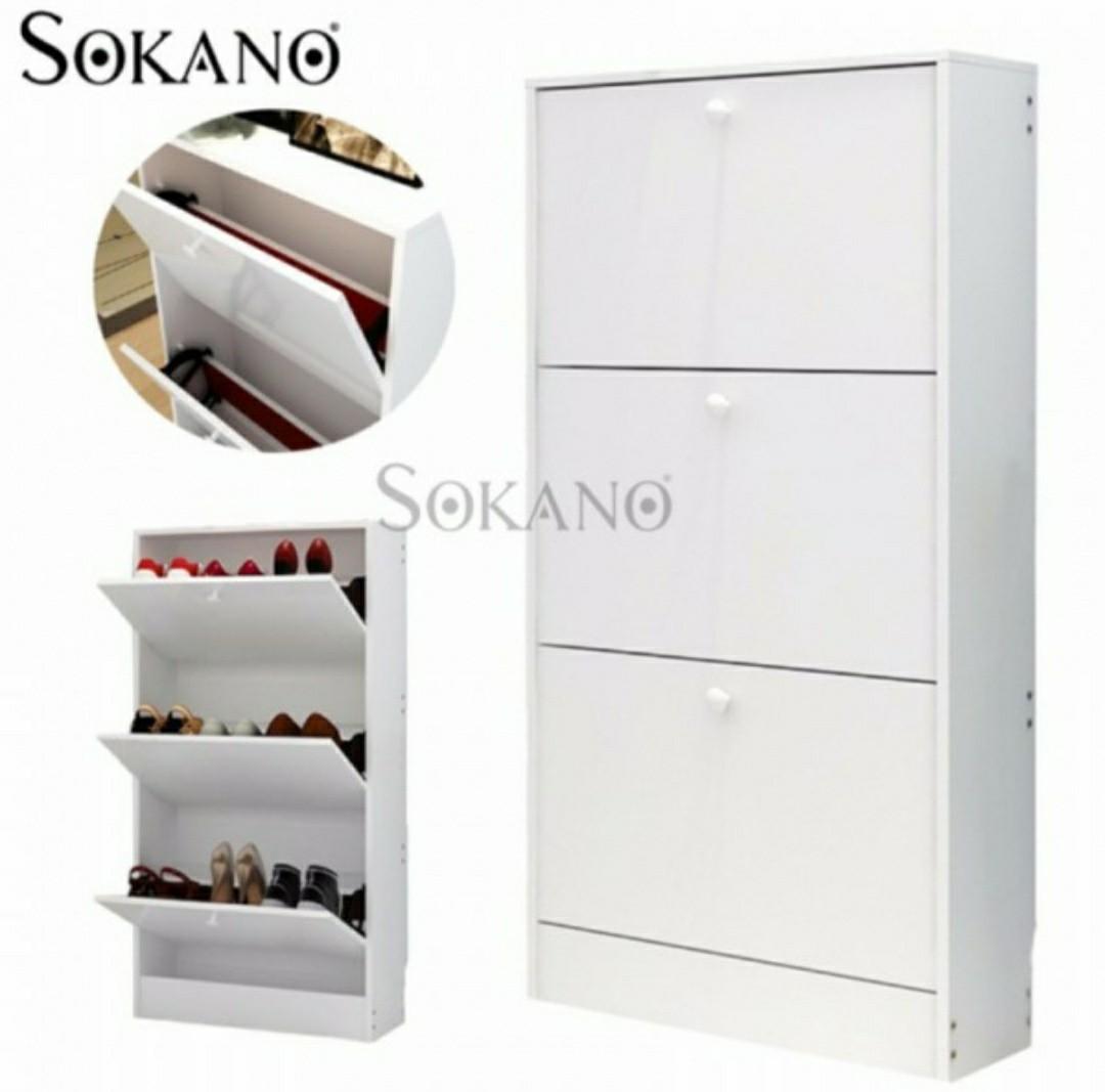 3-Tier Clothes and Shoe Organizer with 360° Wheels RK-38