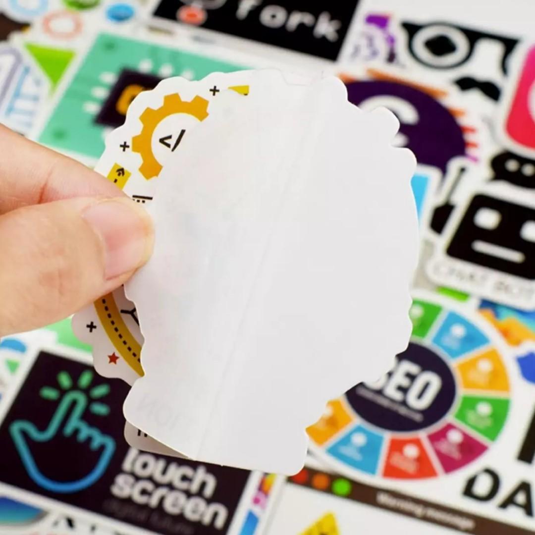 50pcs Programming Language Decal Stickers Internet HTML Software ...
