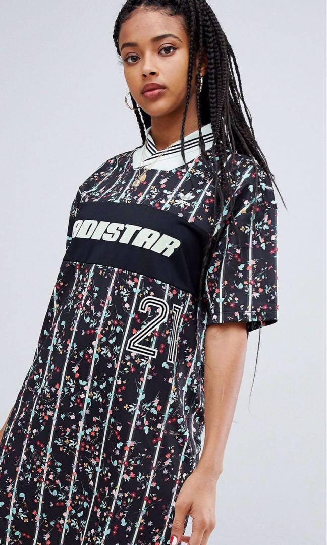 adidas floral dress